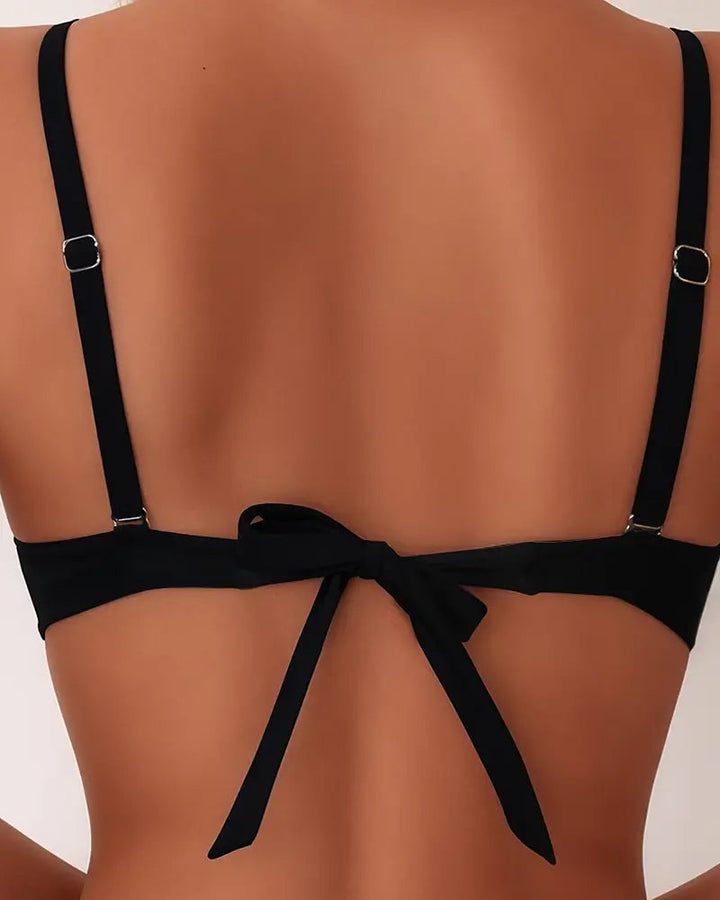 Lois | Rygglös Bikini Set