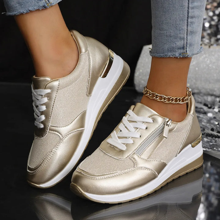 Anite™ – Nya ortopediska sneakers för kvinnor med snörning och sidodragkedja