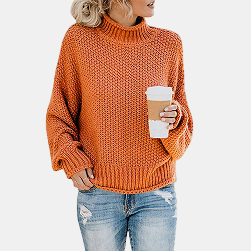 Jaselith | Mjuk Turtleneck Tröja