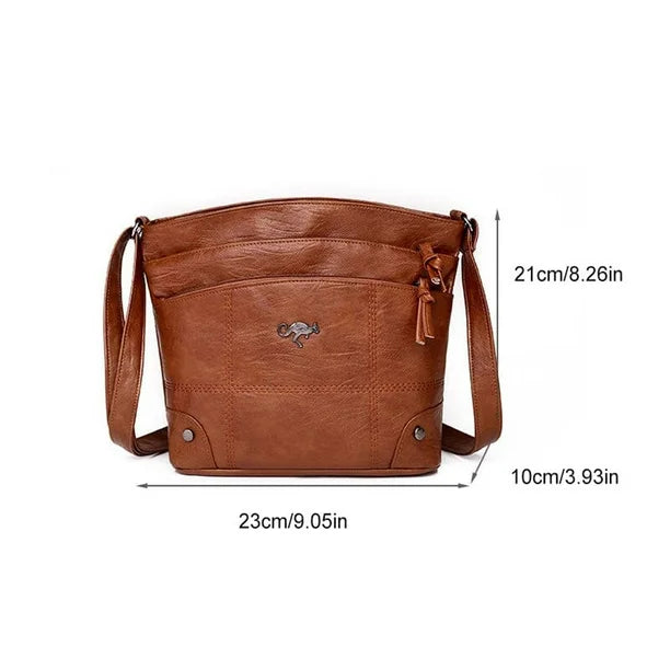 Raya - Elegant crossbody-väska med flera fickor