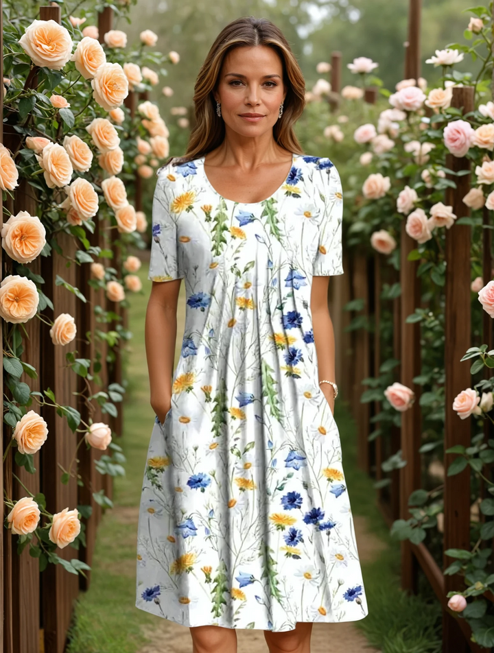 Ruth | Elegant Klänning med Magtäckning