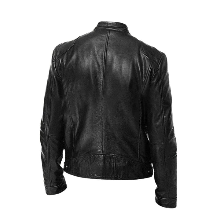 Laluna Casual Leren Jack i högkvalitativt läder, stilren design.