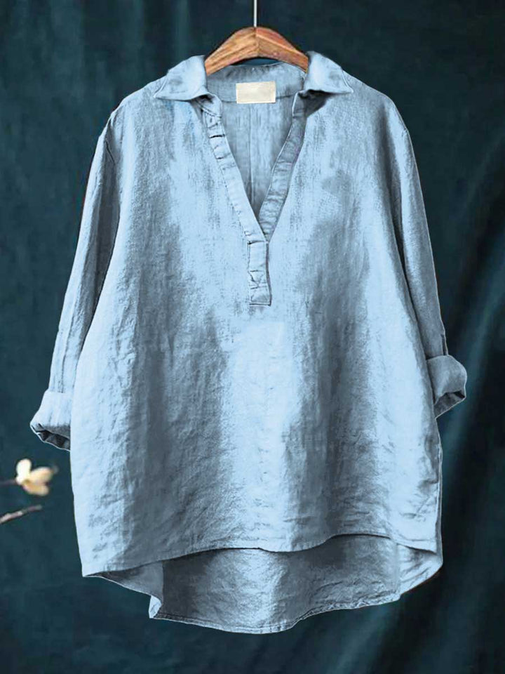 Andrea | Elegant Linne Sommarblus