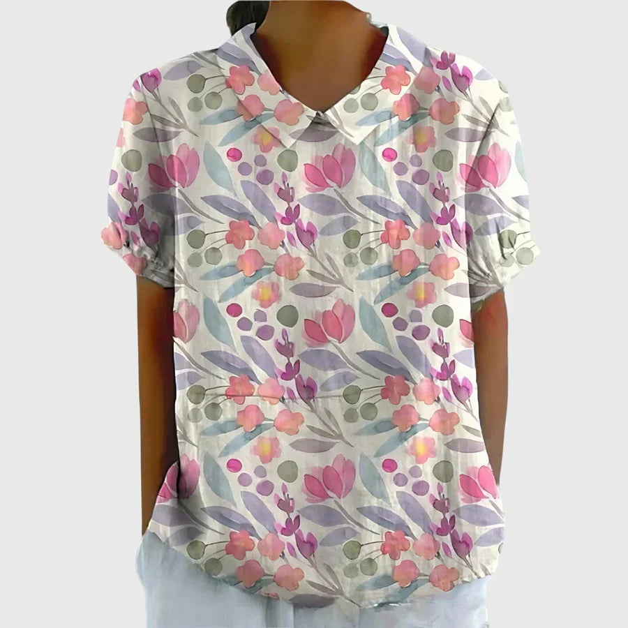 Jenna™ | Blommig Blus