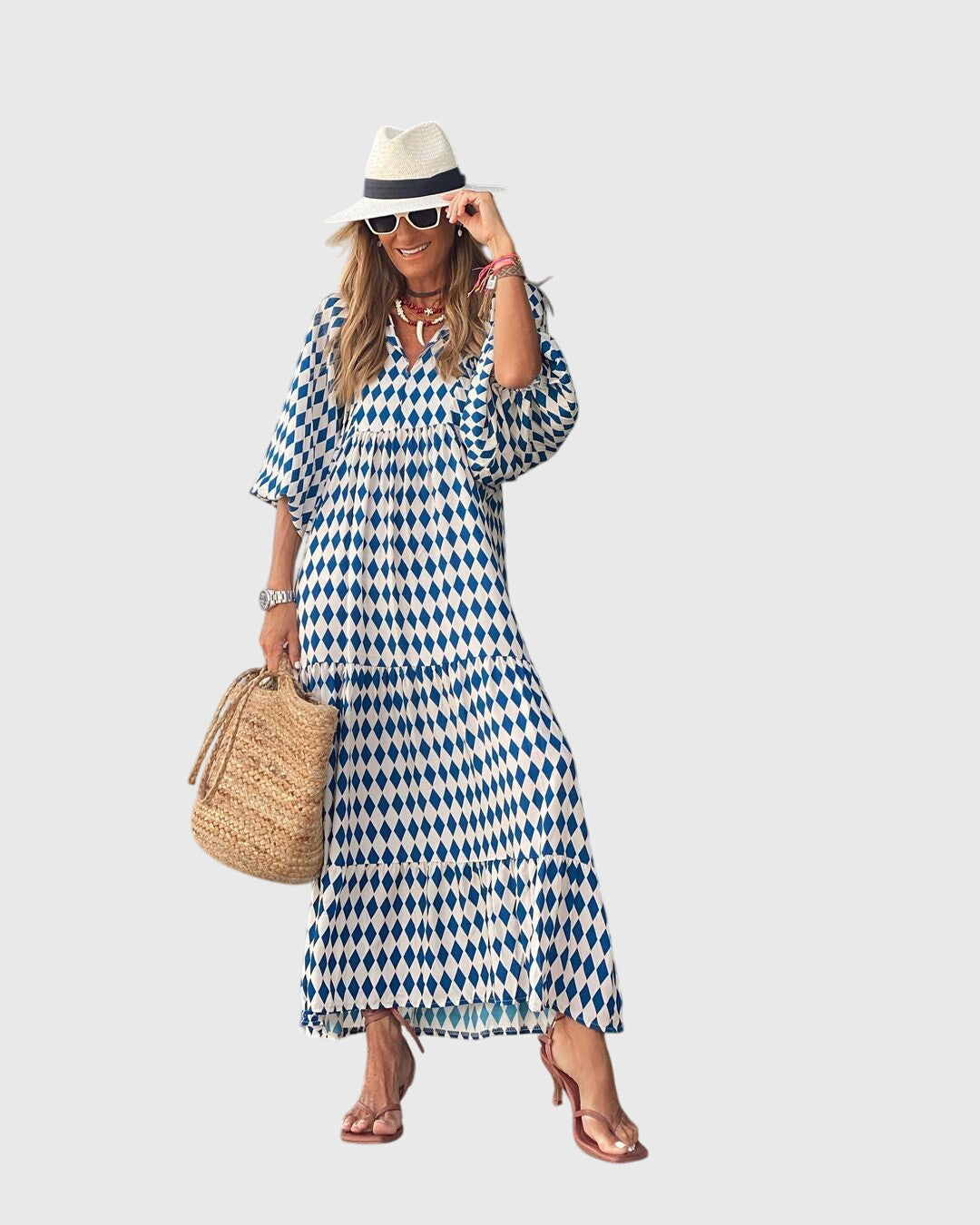 Sarah™ | Boho Maxiklänning för Dam