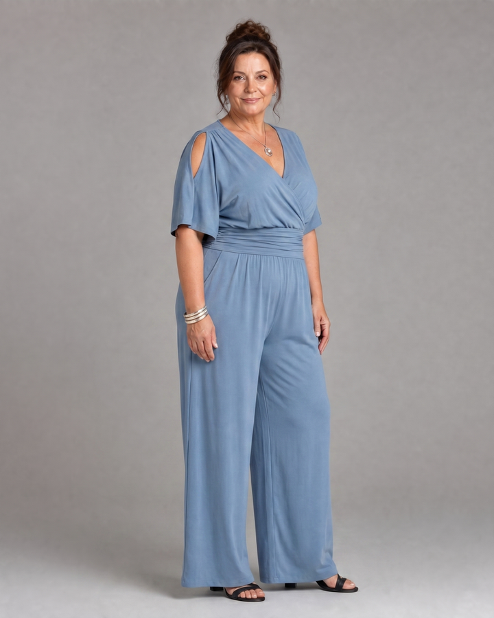 Nyxara | Cold Shoulder Omlottmidja Avslappnad Overall