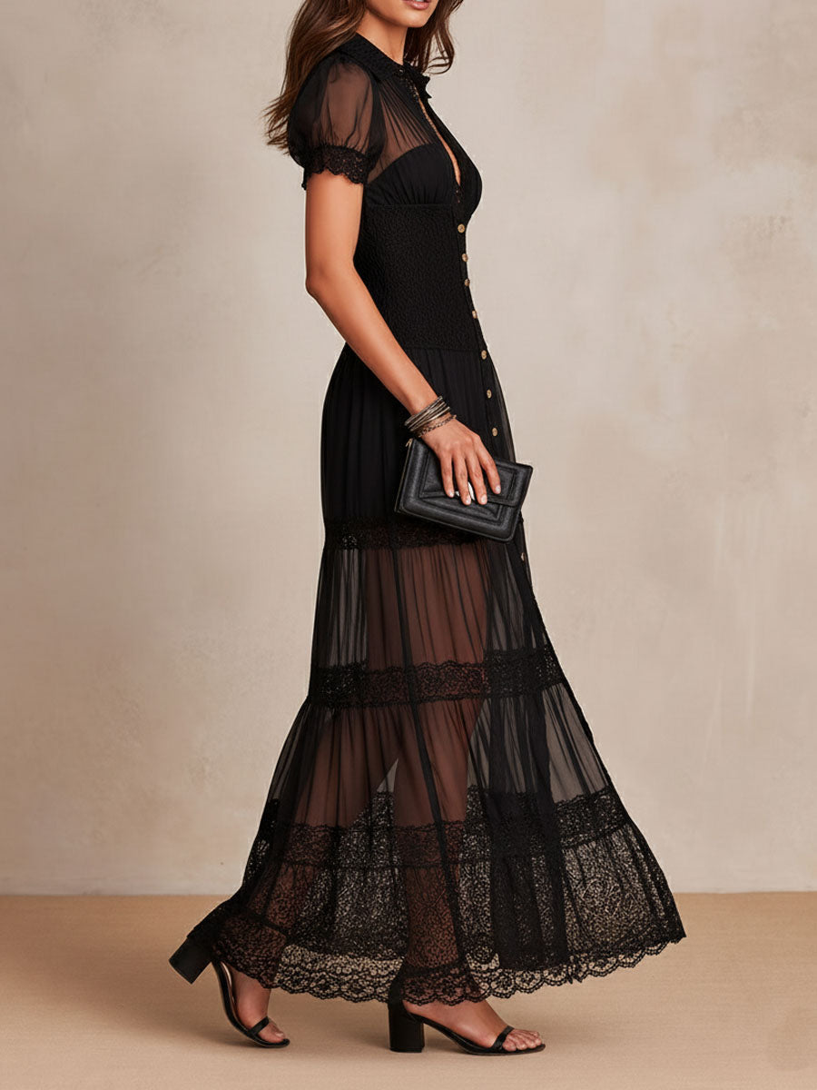 Gillian | Elegant Lång Klänning