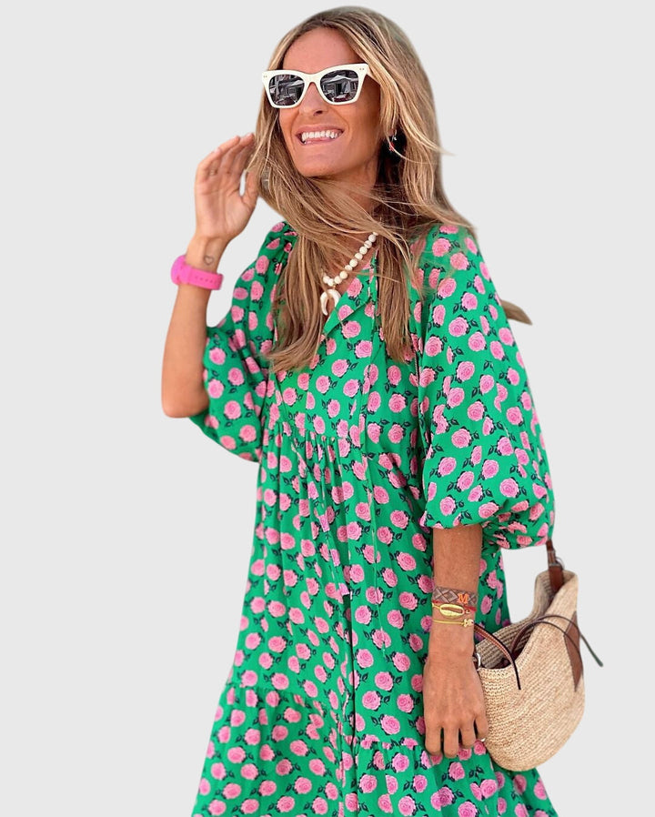 Sarah™ – Boho Maxiklänning