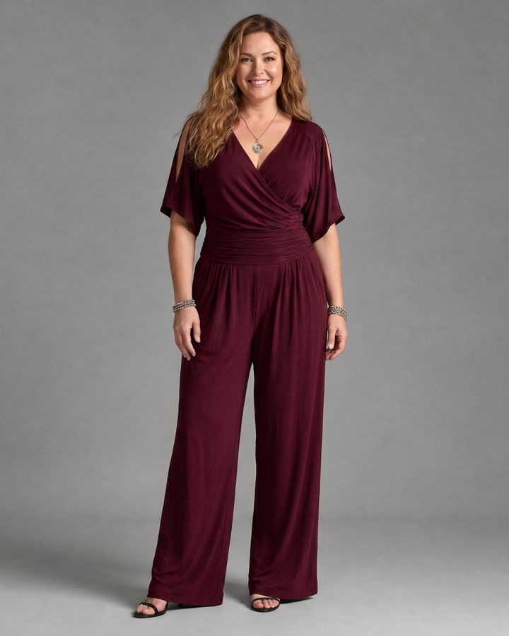 Nyxara | Cold Shoulder Omlottmidja Avslappnad Overall