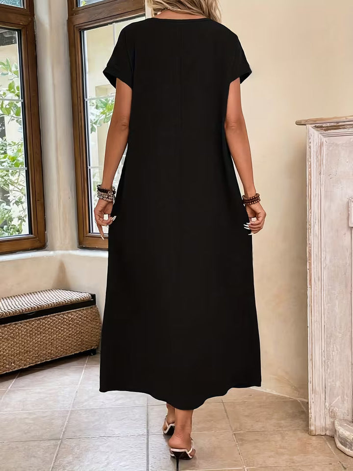 Margaux™ | Elegant Minimalistisk Lång Klänning