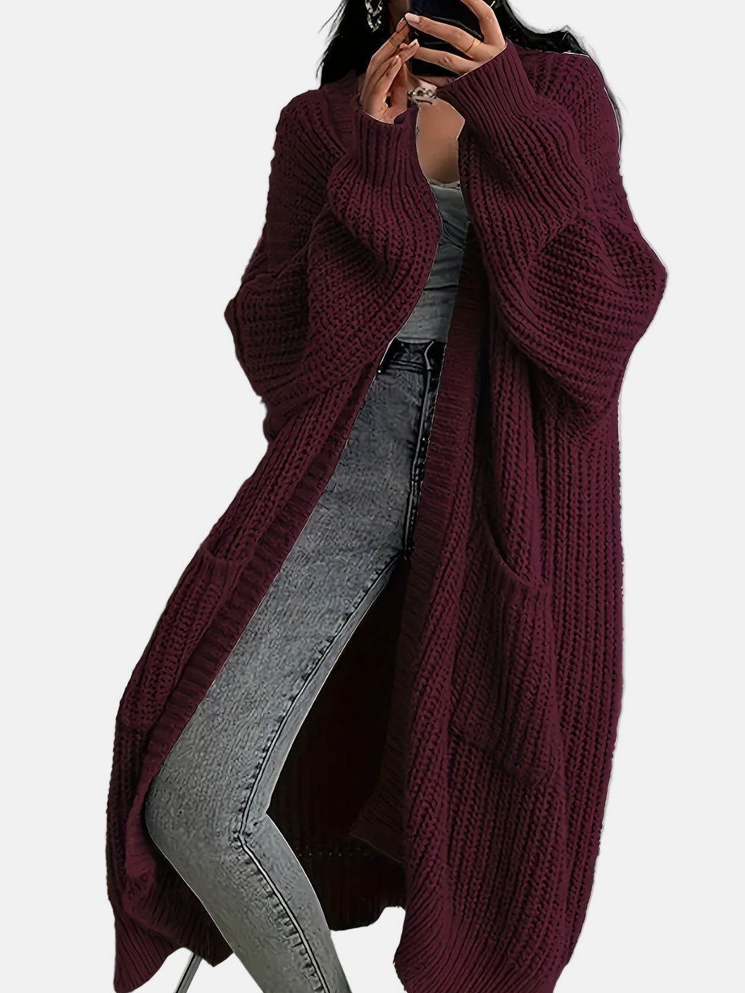 Celine | Mysig Lång Cardigan