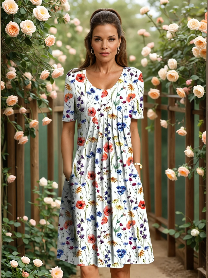 Ruth | Elegant Klänning med Magtäckning