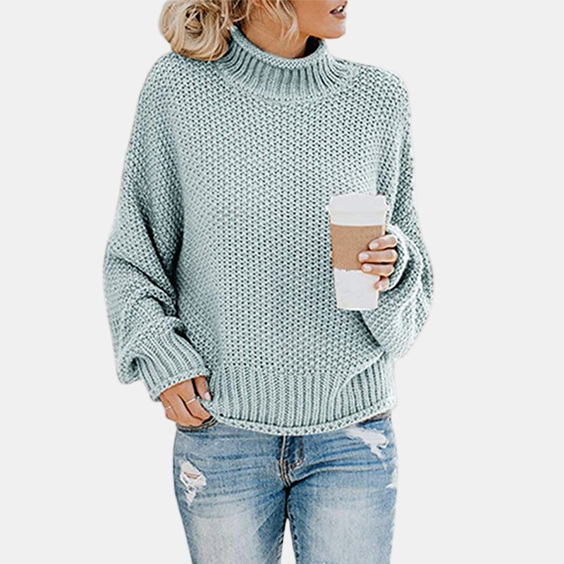 Jaselith | Mjuk Turtleneck Tröja