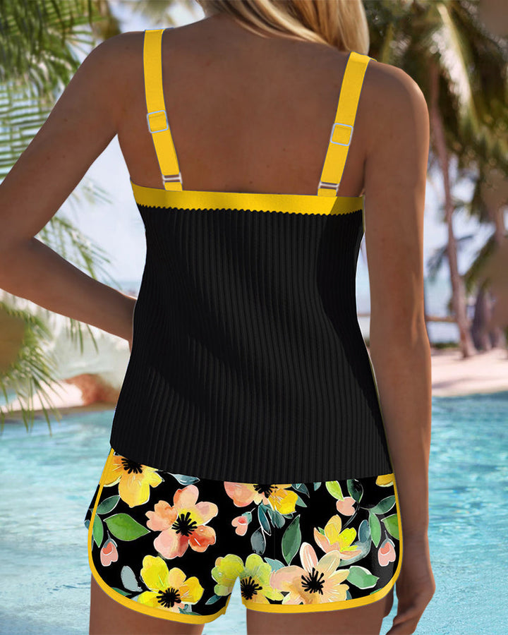 Matilda | Tvådelad Strand Tankini Byxor