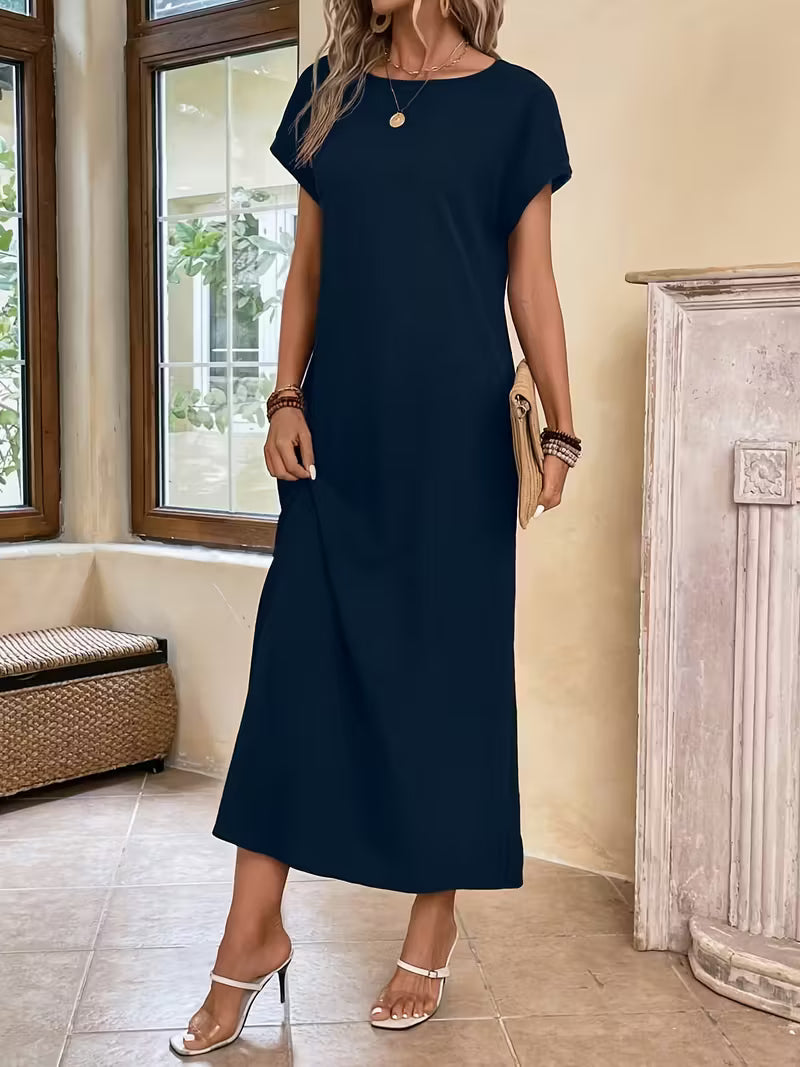 Margaux™ | Elegant Minimalistisk Lång Klänning