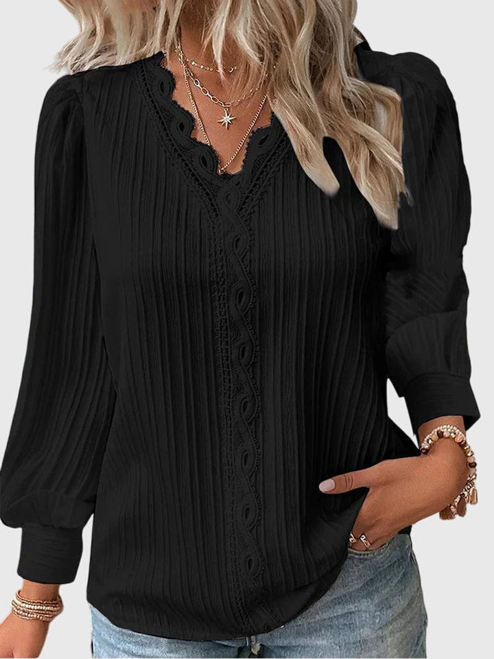 Andrea | Elegant Pulloverskjorta