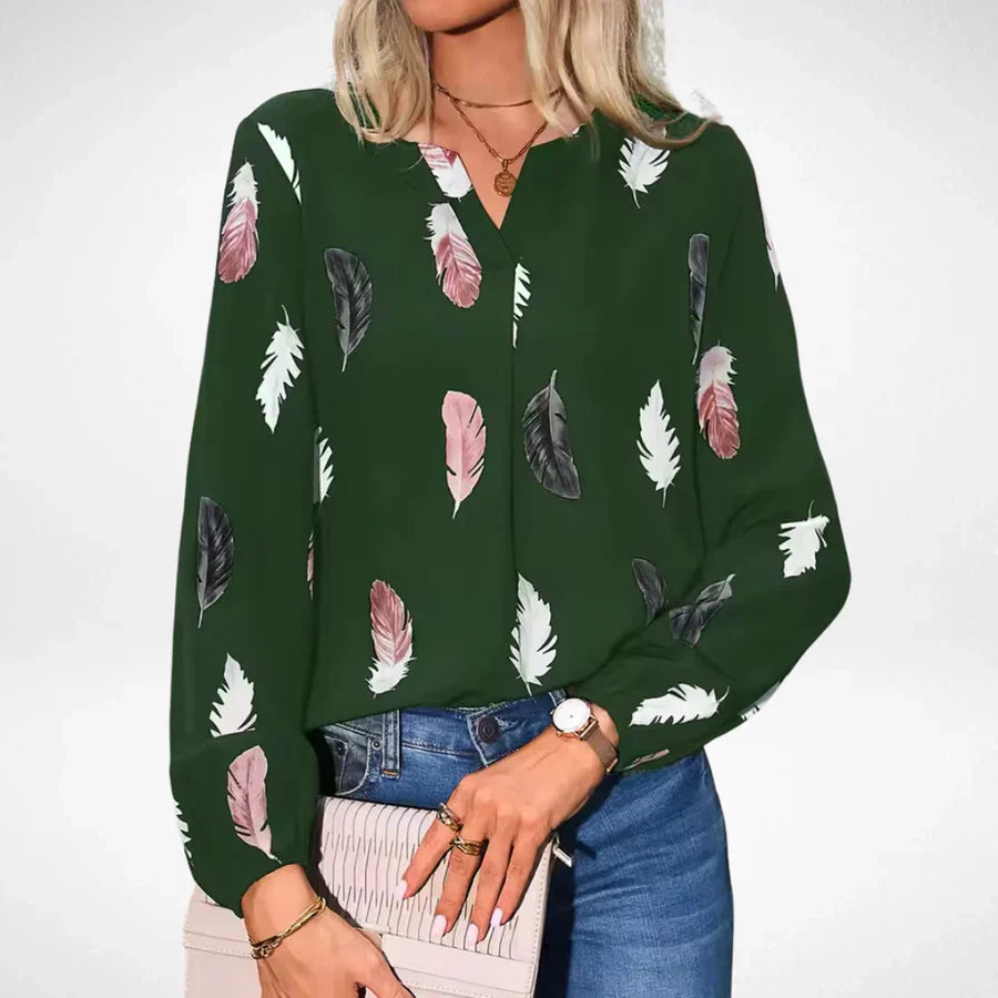 Nicole™ | Självförtroende Passform Blus
