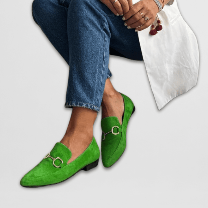Ginevra | Färgglada Boho Ortopediska Loafers