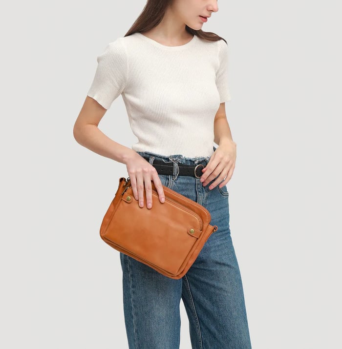 Jovie - Snygg tre-lagers crossbody-väska