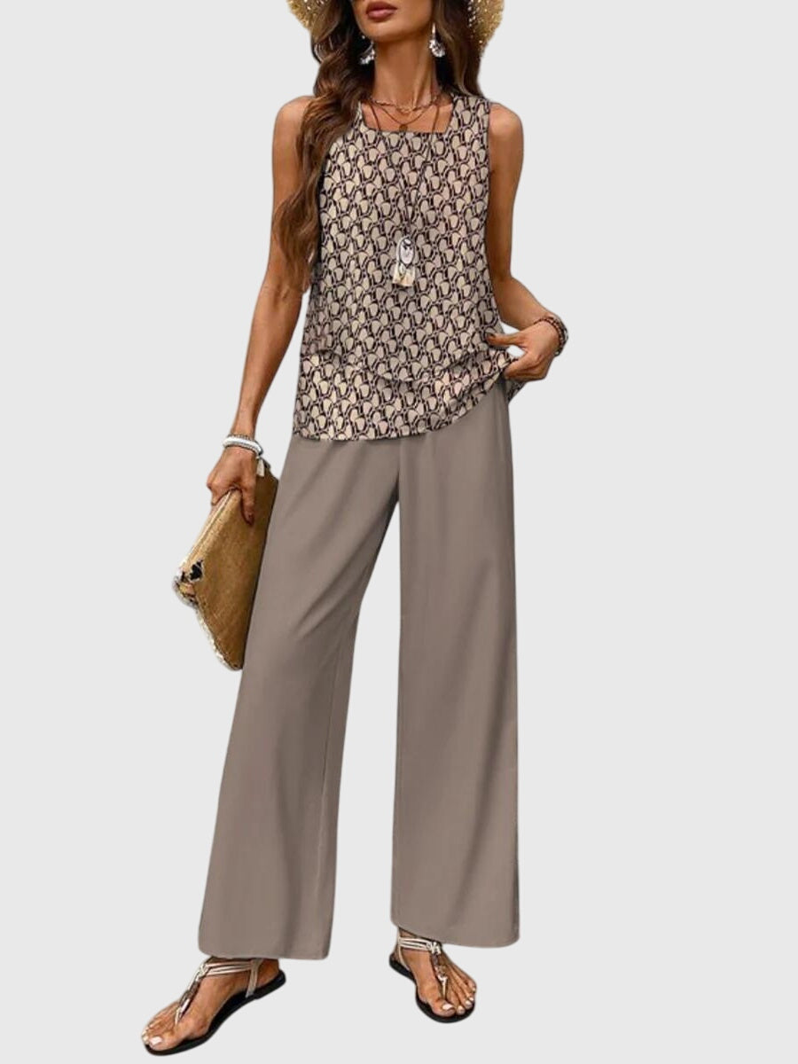 Brenda™ | Elegant sommar 2-delat set