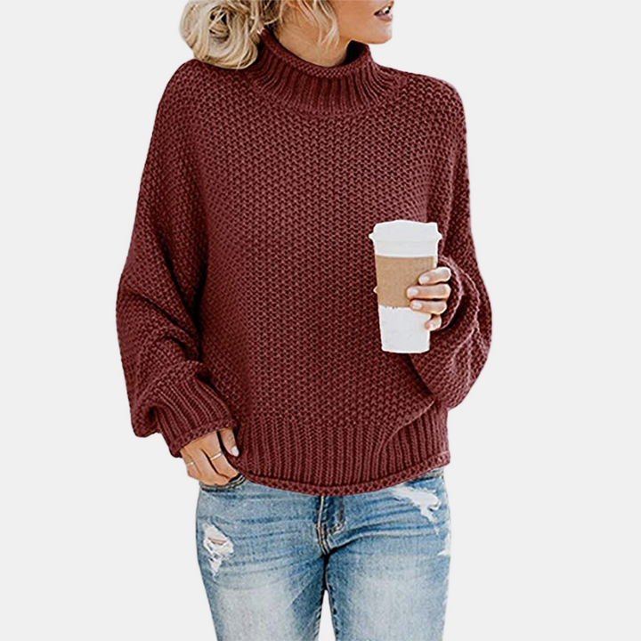 Jaselith | Mjuk Turtleneck Tröja