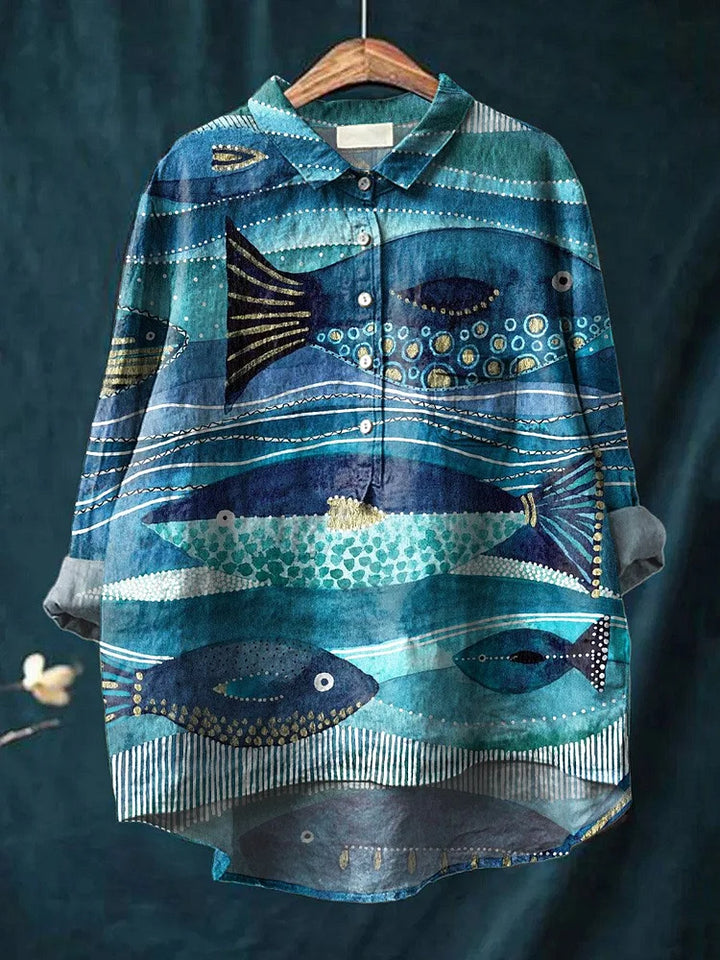 Jax™ - Ocean Art Skjorta