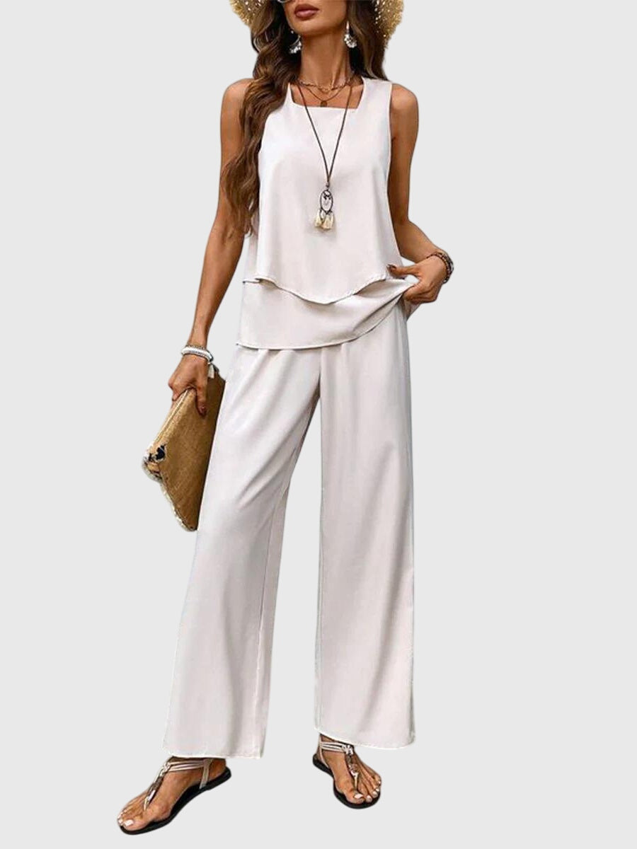 Brenda™ | Elegant sommar 2-delat set