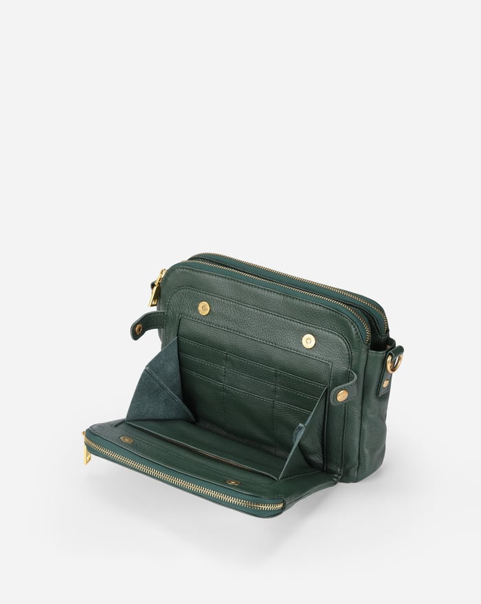 Jovie - Snygg tre-lagers crossbody-väska