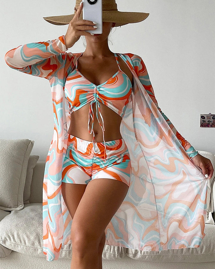 Gabriela™ | 3-delat Tryckt Bikiniset