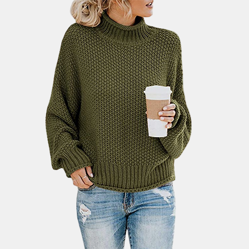 Jaselith | Mjuk Turtleneck Tröja