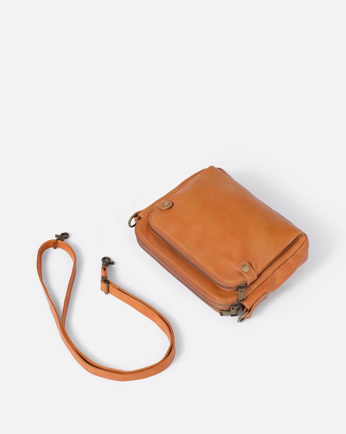 Jovie - Snygg tre-lagers crossbody-väska