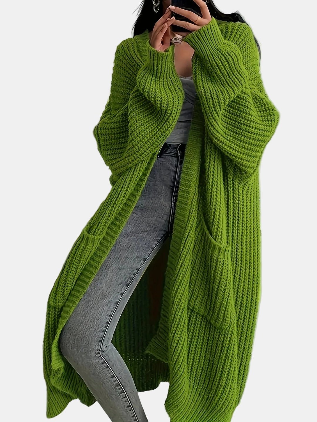 Celine | Mysig Lång Cardigan