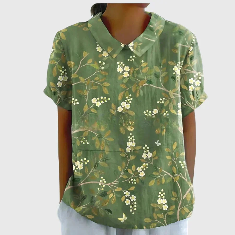 Jenna™ | Blommig Blus