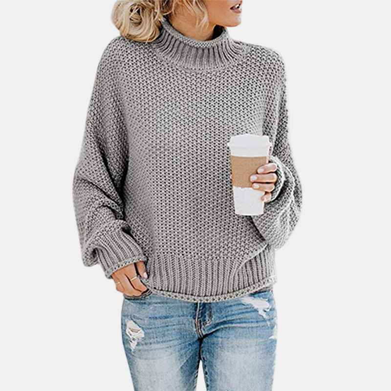 Jaselith | Mjuk Turtleneck Tröja