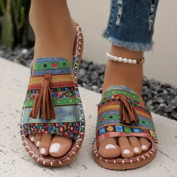 Leena | Bekväma platta sandaler