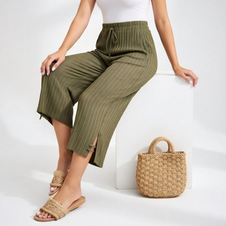 Lauréline™ | Elegant Bekväm Flytande Sommarbyxor