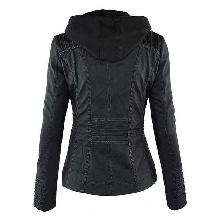 Laluna® Leren Damesjas i veganskt läder, elegant och funktionell design.