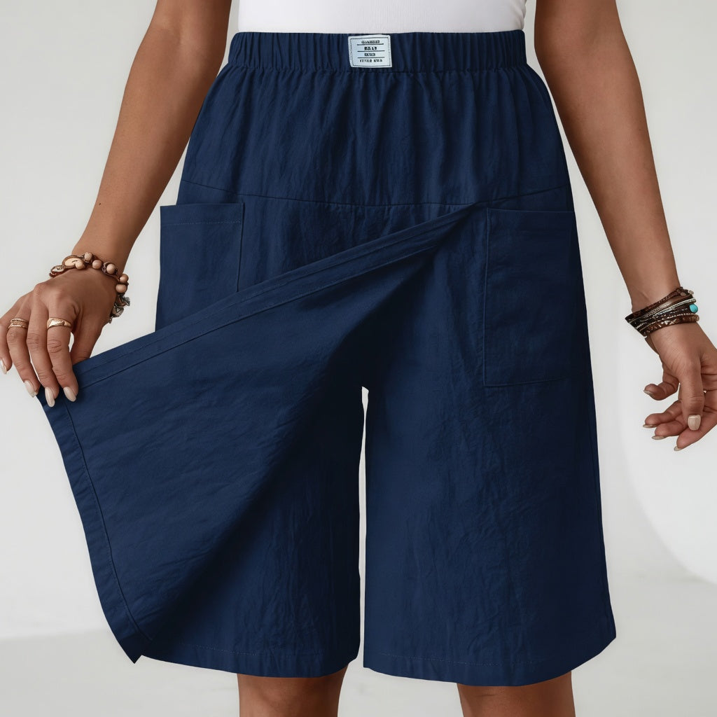 Libertine™ | Elastisk Midja Skort med Fickor