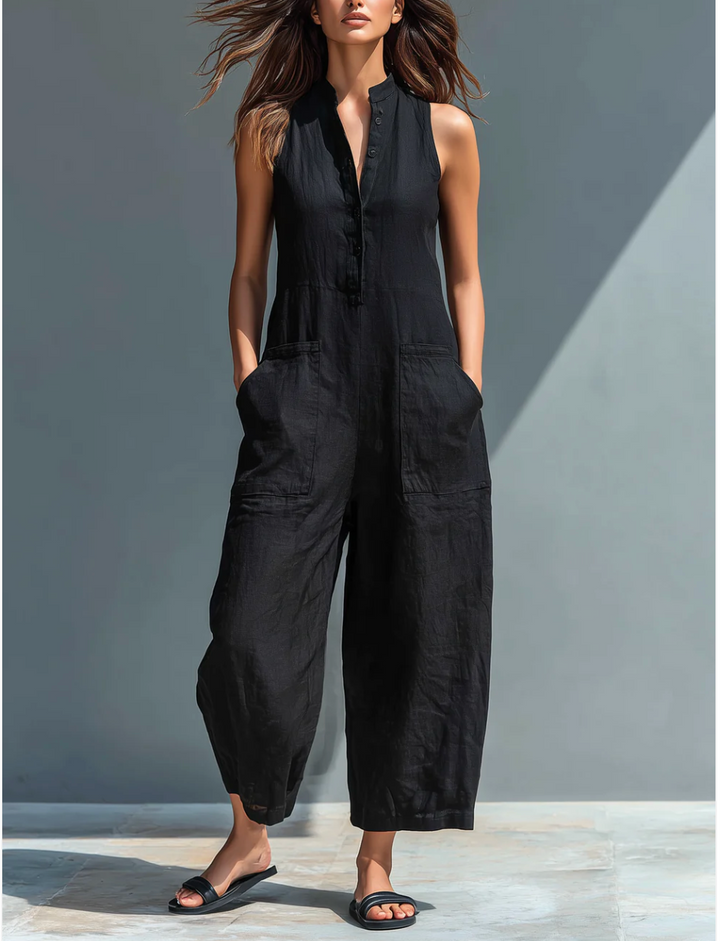 Ärmlös Minimalistisk Overall