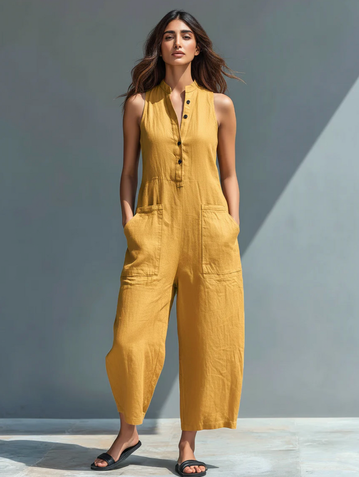 Ärmlös Minimalistisk Overall