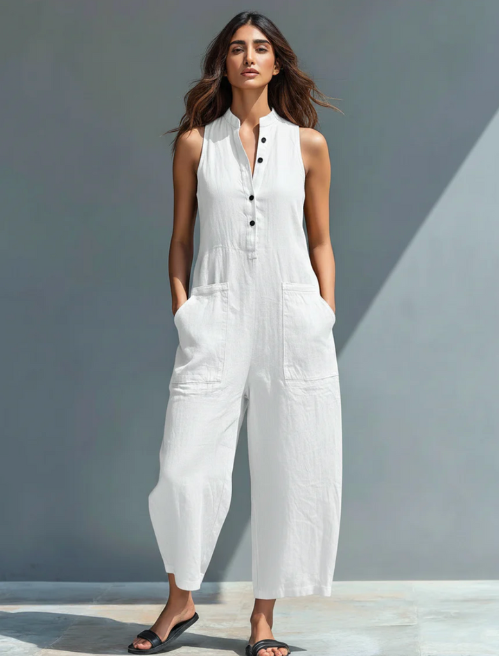 Ärmlös Minimalistisk Overall