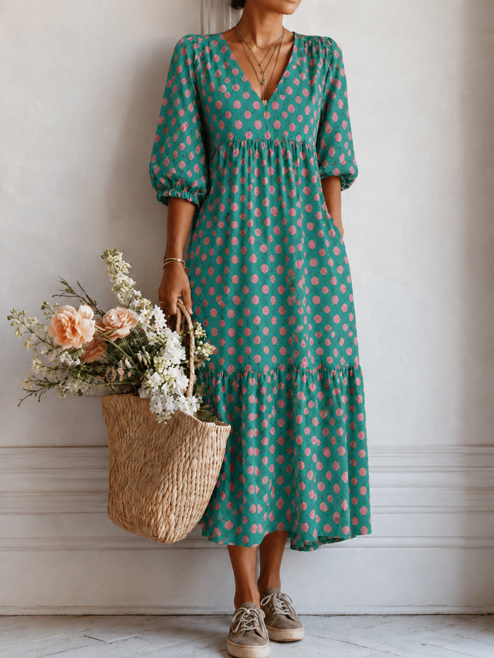 Olivia™ | Bohemisk Sommarklänning