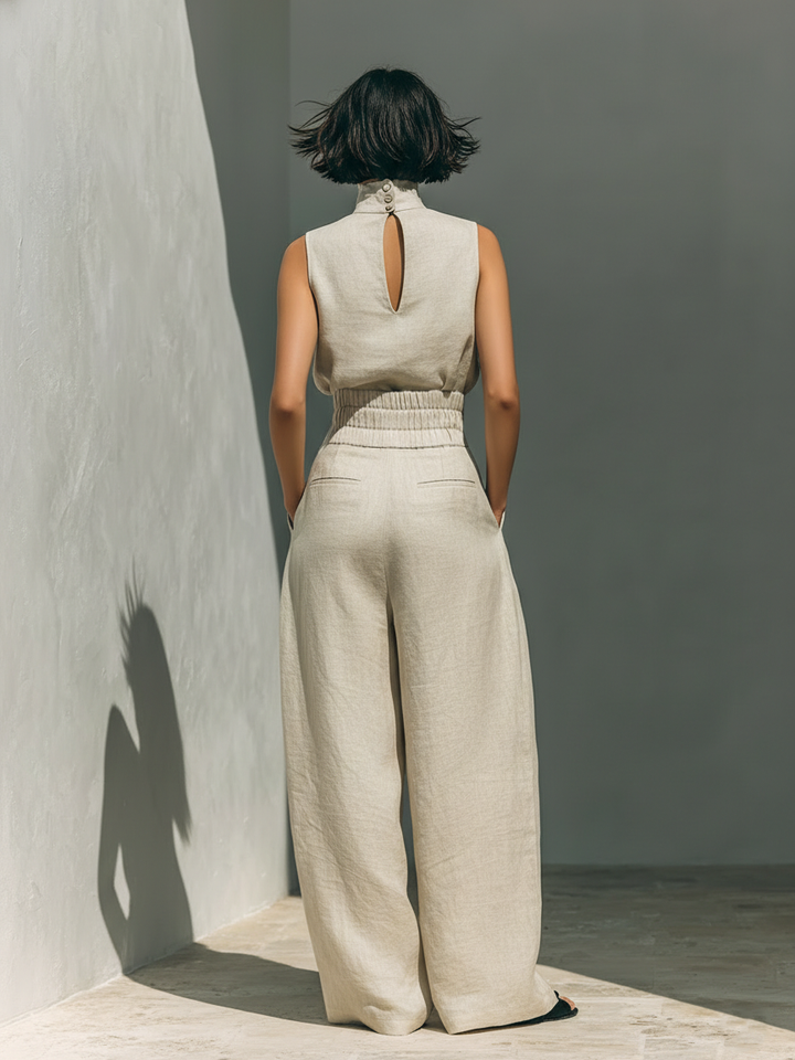 Maria | Elegant Set med Vida Ben och Topp