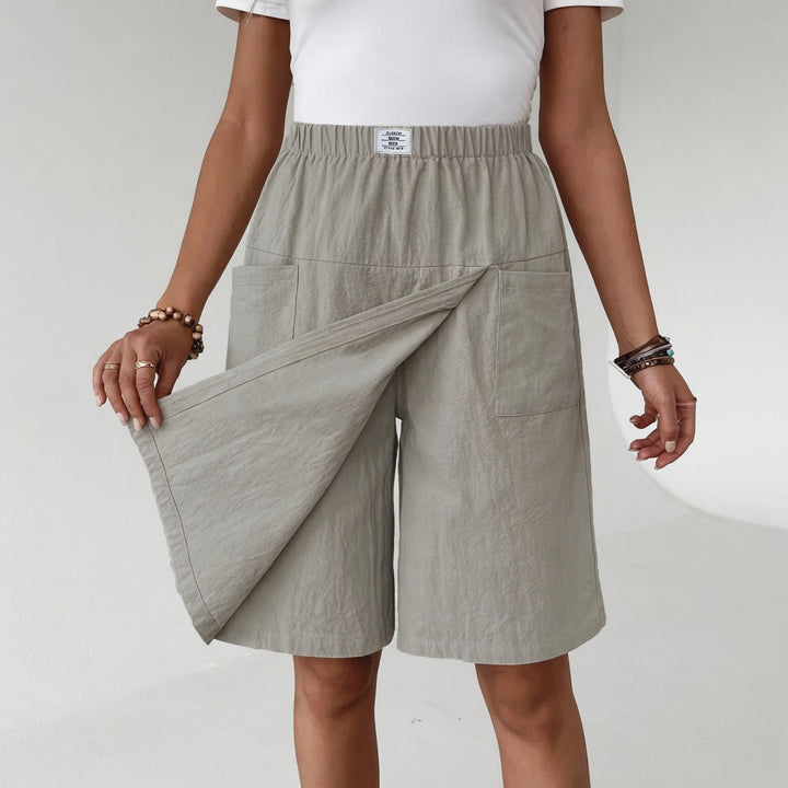 Libertine™ | Elastisk Midja Skort med Fickor