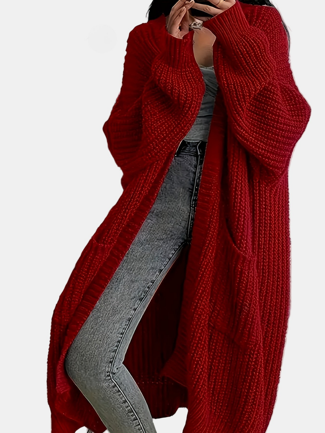 Celine | Mysig Lång Cardigan