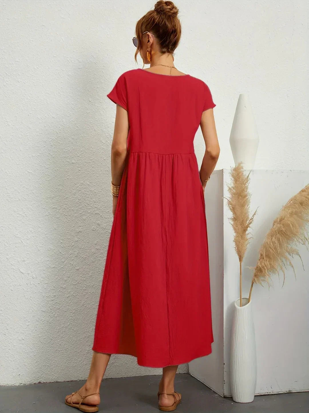 Gabrielle™ | Flytande Midi Tidlös Elegansklänning