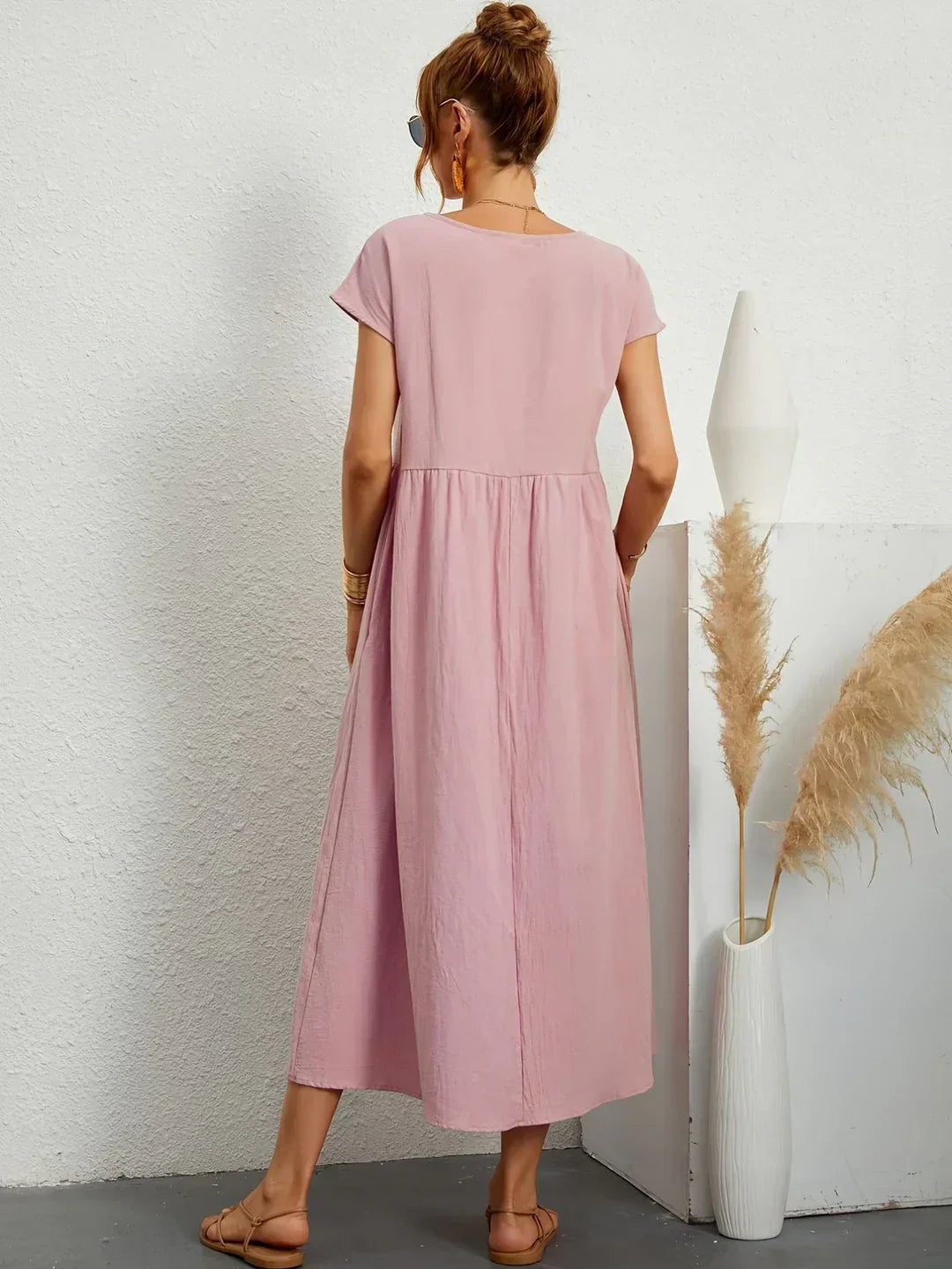 Gabrielle™ | Flytande Midi Tidlös Elegansklänning