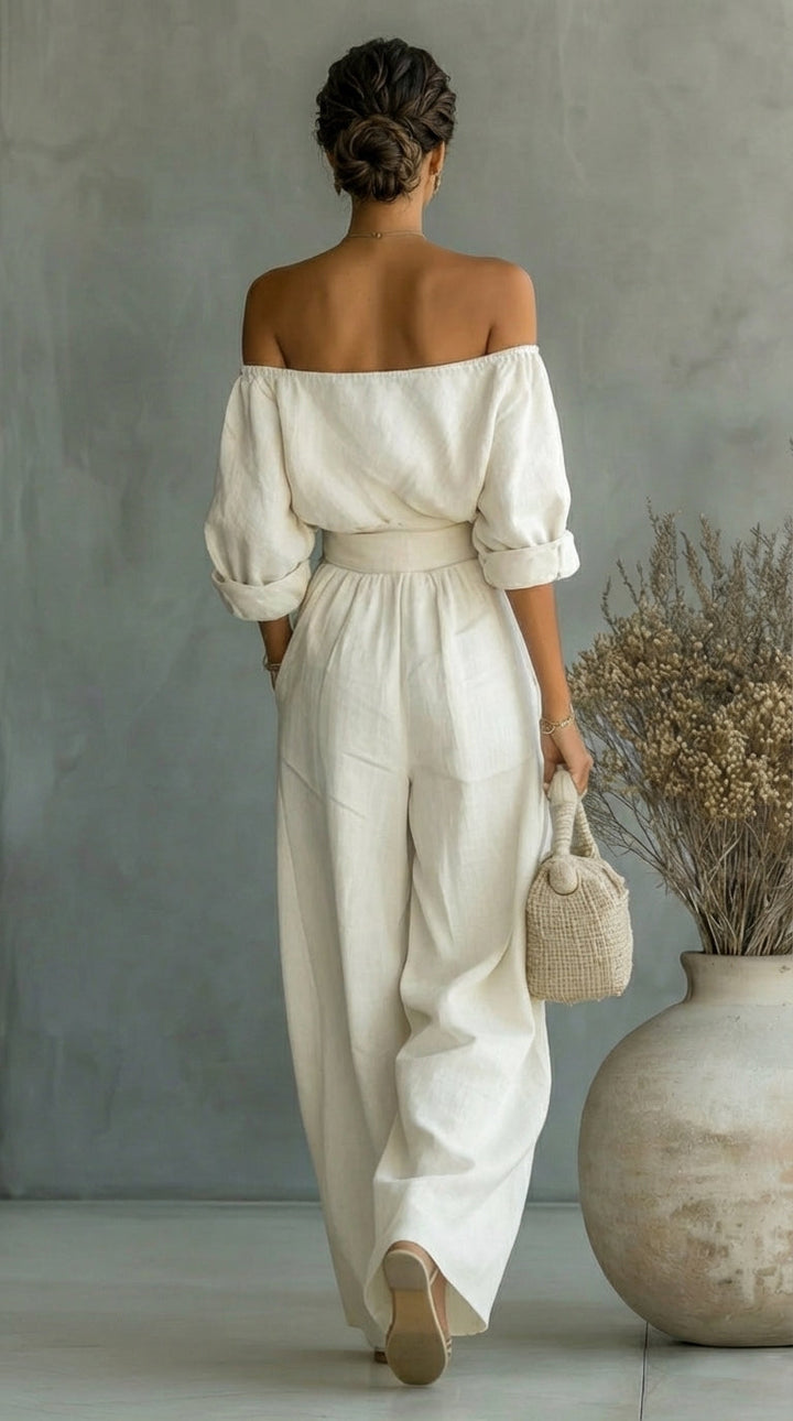 Arabella | Exklusiv outfit med linnelook för en stilfull sommar