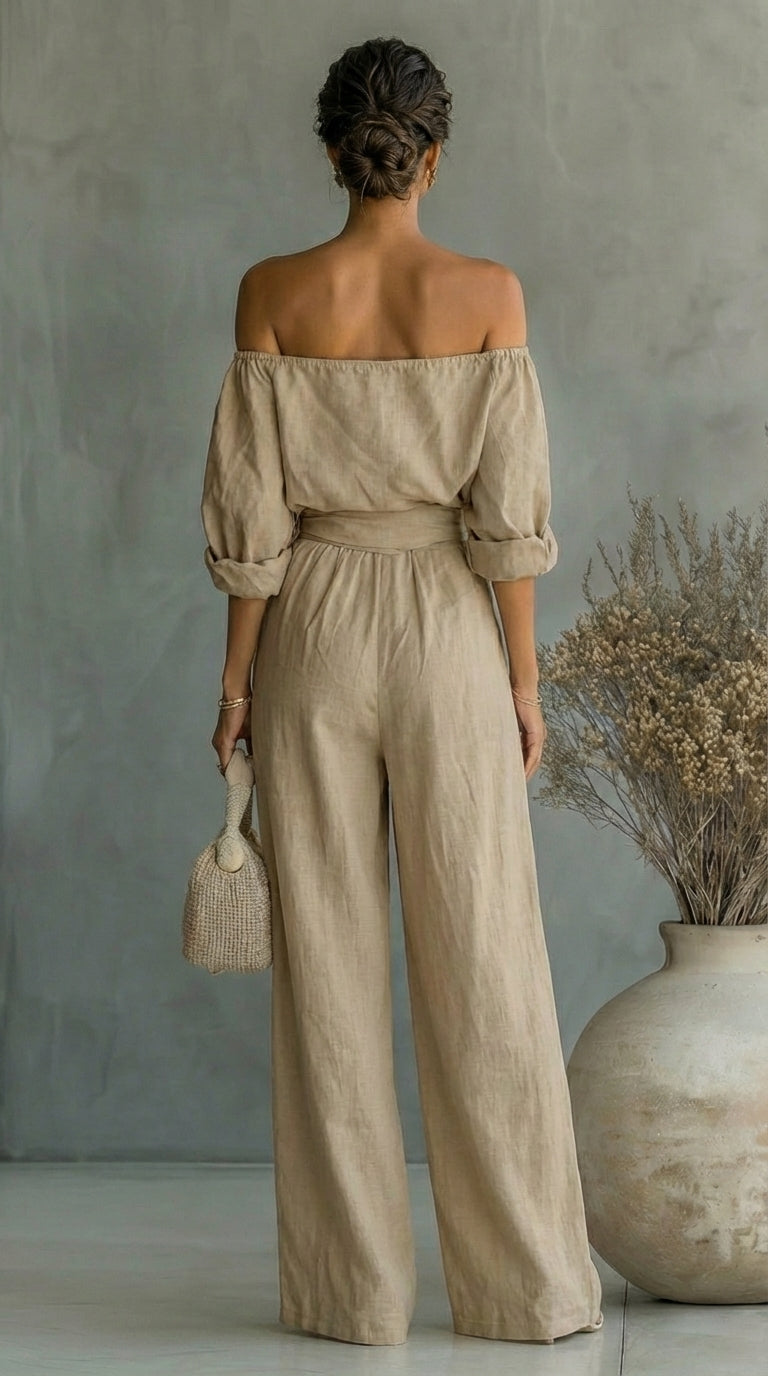 Arabella | Exklusiv outfit med linnelook för en stilfull sommar