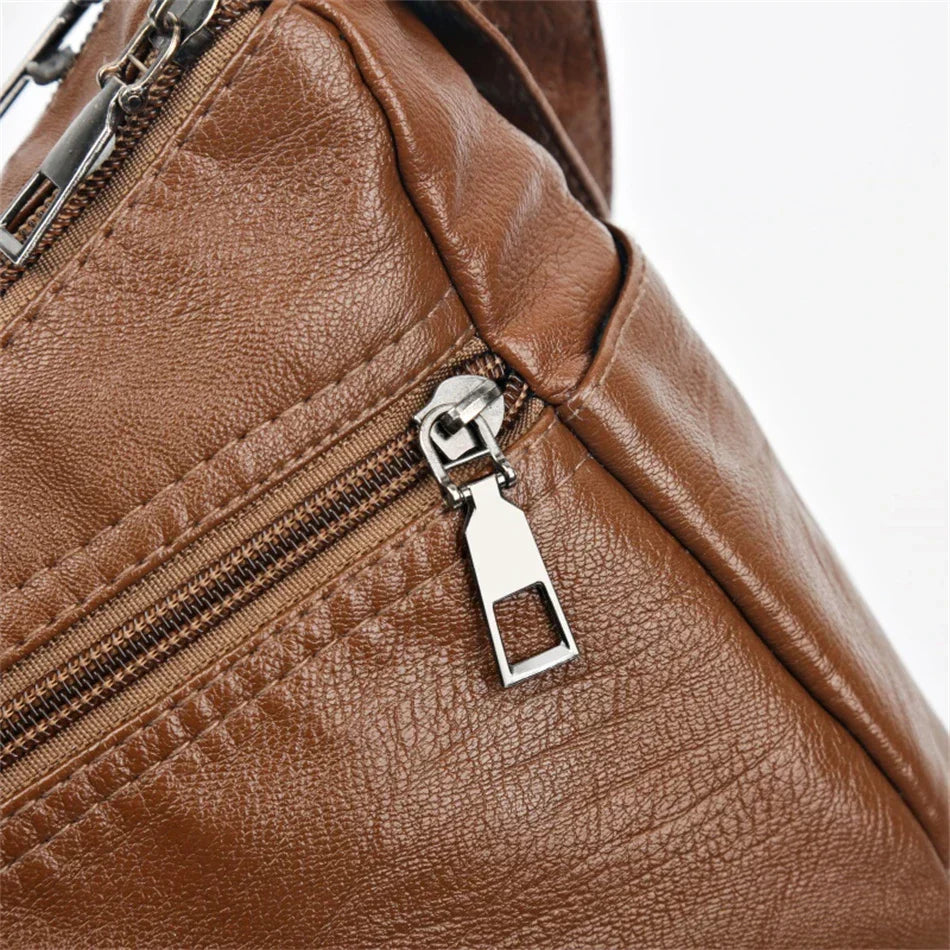Lilith - Tidlös Multi-Lager Crossbody Väska